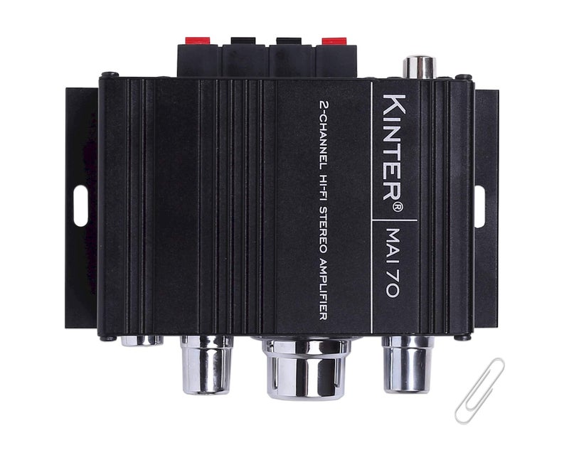 Kinter MA170 12V 2 Channel Mini Digital Audio Power Amplifier for Car or Mp3 Without Power Supply - Image 3